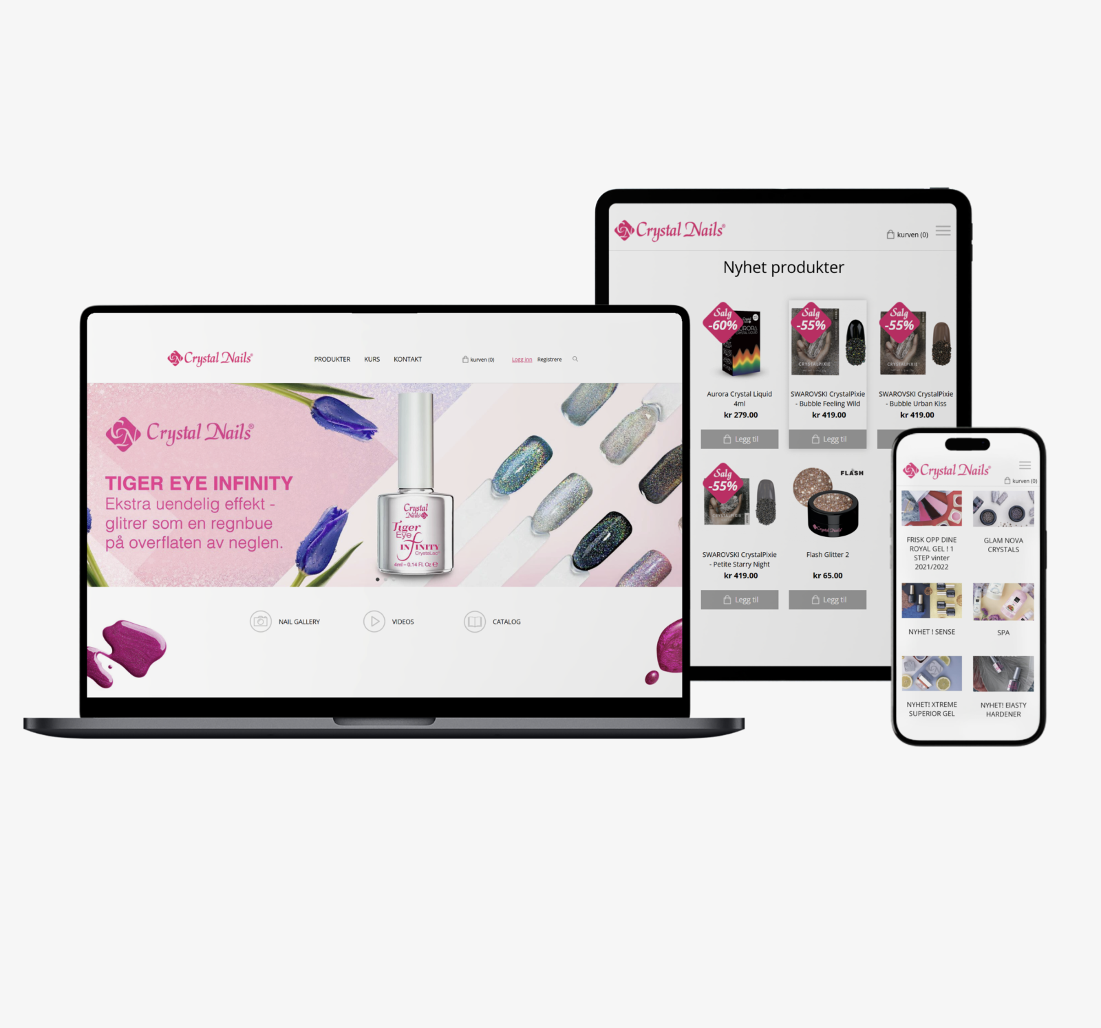 Crystal Nails Mockup